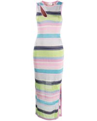 Suboo - Zephyr Striped Maxi Dress - Lyst