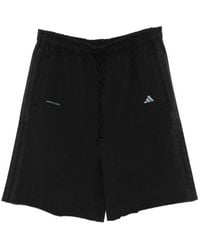 Adidas X Entire Studios - X Entire Studios Logo-Print Side-Stripe Shorts - Lyst
