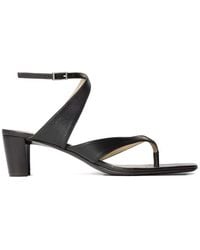 Lemaire - Thong Heeled Sandals - Lyst