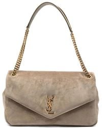 Saint Laurent - Neutrals Shoulder Bags - Lyst