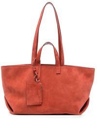 A.P.C. - A. P.C. Drummer Suede Tote Bag - Lyst