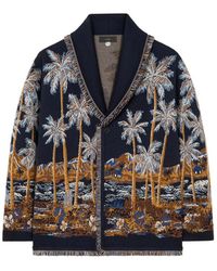 Alanui - Diamond Head Fringed Cardigan - Lyst