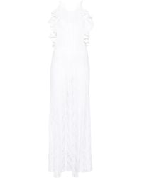 Antonino Valenti - Guinea Ruffled Maxi Dress - Lyst