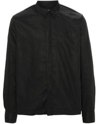 Dries Van Noten - Gabardine Zipped Shirt - Lyst