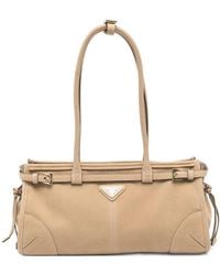 Prada - Neutrals Tote Bags - Lyst