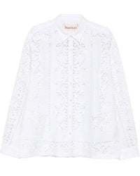BAZISZT - Minister Floral-Lace Shirt - Lyst