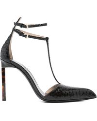 Tom Ford - 105Mm T-Strap Pumps - Lyst
