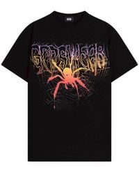 Gcds - Graphic-Print Cropped T-Shirt - Lyst