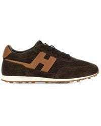 Hogan - H699 Logo-Patch Sneakers - Lyst