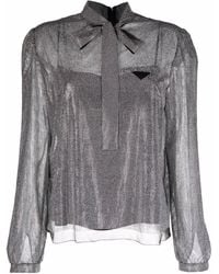 Prada Blouses for Women | Online Sale up to 67% off | Lyst