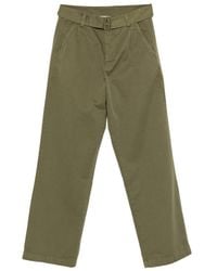 Laneus - Belted Button Cargo Pants - Lyst