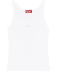 DIESEL - Sleeveless Tops - Lyst
