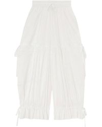 Ganni - Wide Trousers - Lyst