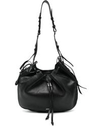 Isabel Marant - Bolton Drawstring Leather Shoulder Bag - Lyst