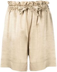 Mode Broeken Shorts by Malene Birger Short geruite print casual uitstraling 