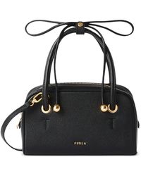 Furla - Dome Grain-Leather Tote Bag - Lyst
