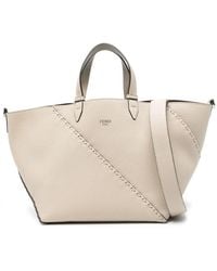 Fendi - Neutrals Tote Bags - Lyst