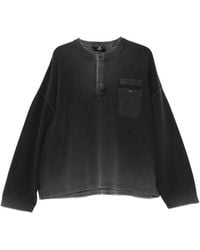 Represent - Waffle-Knit Sweatshirt - Lyst