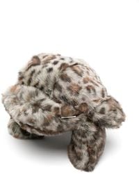 Ruslan Baginskiy - Leopard-Print Trapper Hat - Lyst