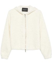 Fabiana Filippi - Bouclé-Knit Hooded Jacket - Lyst