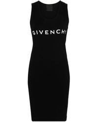Givenchy - Abito Canotta Paris In Jersey - Lyst