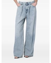 Haikure - Whiskering-Effect Jeans - Lyst