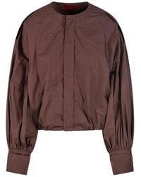 Thelatest - Balloon-Sleeve Shirt - Lyst