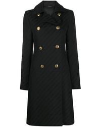 Givenchy Double-breasted Coat - Black
