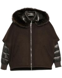 Moorer - Pegaso Fur-Trim Jacket - Lyst