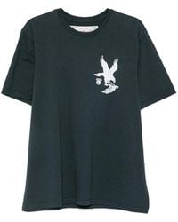 One Of These Days - Graphic-Print Cotton T-Shirt - Lyst