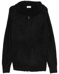 7 For All Mankind - Zip-Up Hooded Cardigan - Lyst