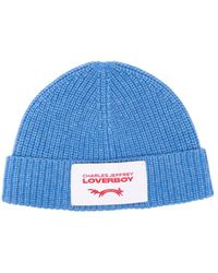 Charles Jeffrey - Chunky Logo-Patch Beanie Hat - Lyst