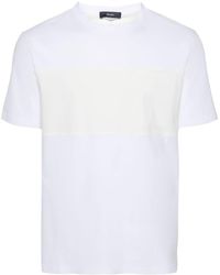 Herno - Logo-Debossed Scuba T-Shirt - Lyst