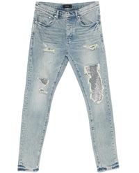Purple Brand - Sequin-Embellished Denim Jeans - Lyst
