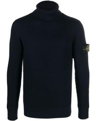 Compass-patch Rollneck Sweater 
