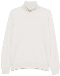 Magazzino Ricambi - Ribbed-Knit Roll-Neck Sweater - Lyst