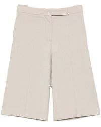 Max Mara - Neutrals Shorts - Lyst