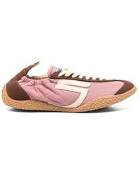 PURAAI - Logo-Patch Panelled Sneakers - Lyst