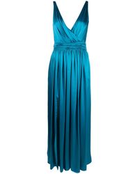 CRI.DA - Sleeveless Silk Long Dress - Lyst
