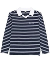 Sporty & Rich - Striped-Pattern Long-Sleeve T-Shirt - Lyst