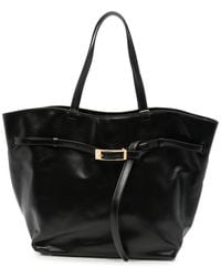 Anine Bing - Elly Tote Grained Leather - Lyst