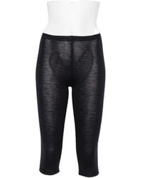 Paloma Wool - Fine-Knit Cropped Shorts - Lyst