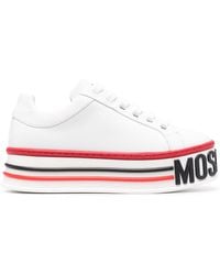 moschino tennis shoes