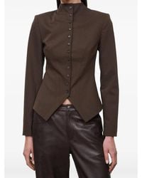 STAUD - Adrian Button-Up Jacket - Lyst