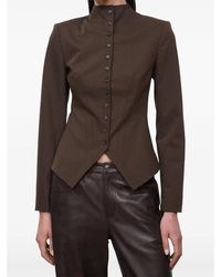 STAUD - Adrian Button-Up Jacket - Lyst