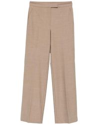 Antonelli - Pressed-Crease Wide-Leg Trousers - Lyst