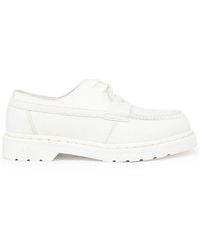 MM6 by Maison Martin Margiela - X Dr Martens Leather Loafers - Lyst