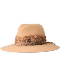 Maison Michel - Zango Logo-Plaque Hat - Lyst