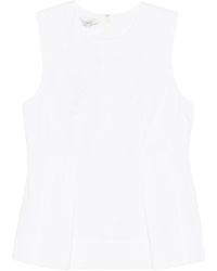 Vince - Pleated Sleeveless Top - Lyst