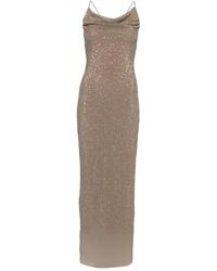 L'idée - Cosmopolitan Sequinned Maxi Dress - Lyst